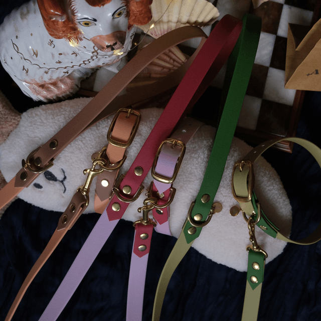 Framboise et lila — Collier bicolore imperméable — URSA MAJOR